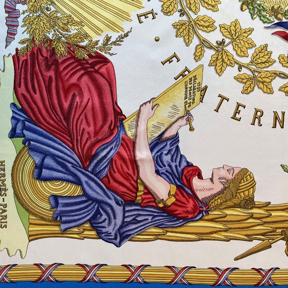 1789 French Revolution Hermès silk scarf - Picture 11 of 14